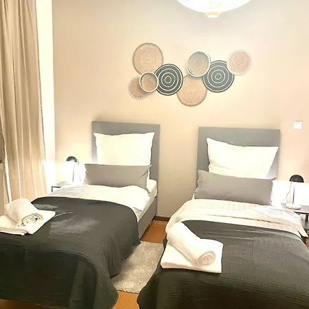 شقة Ddhomes 4 Raum 7 Betten Mit Terrasse Naehe Am Rhein